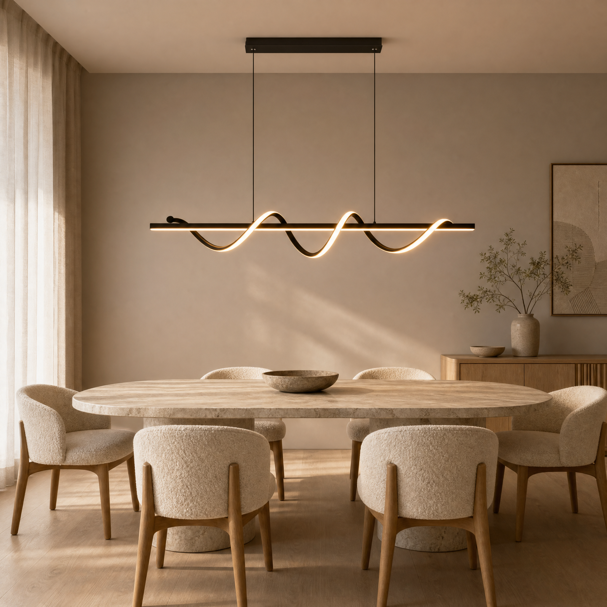 Veyra Wave Pendant