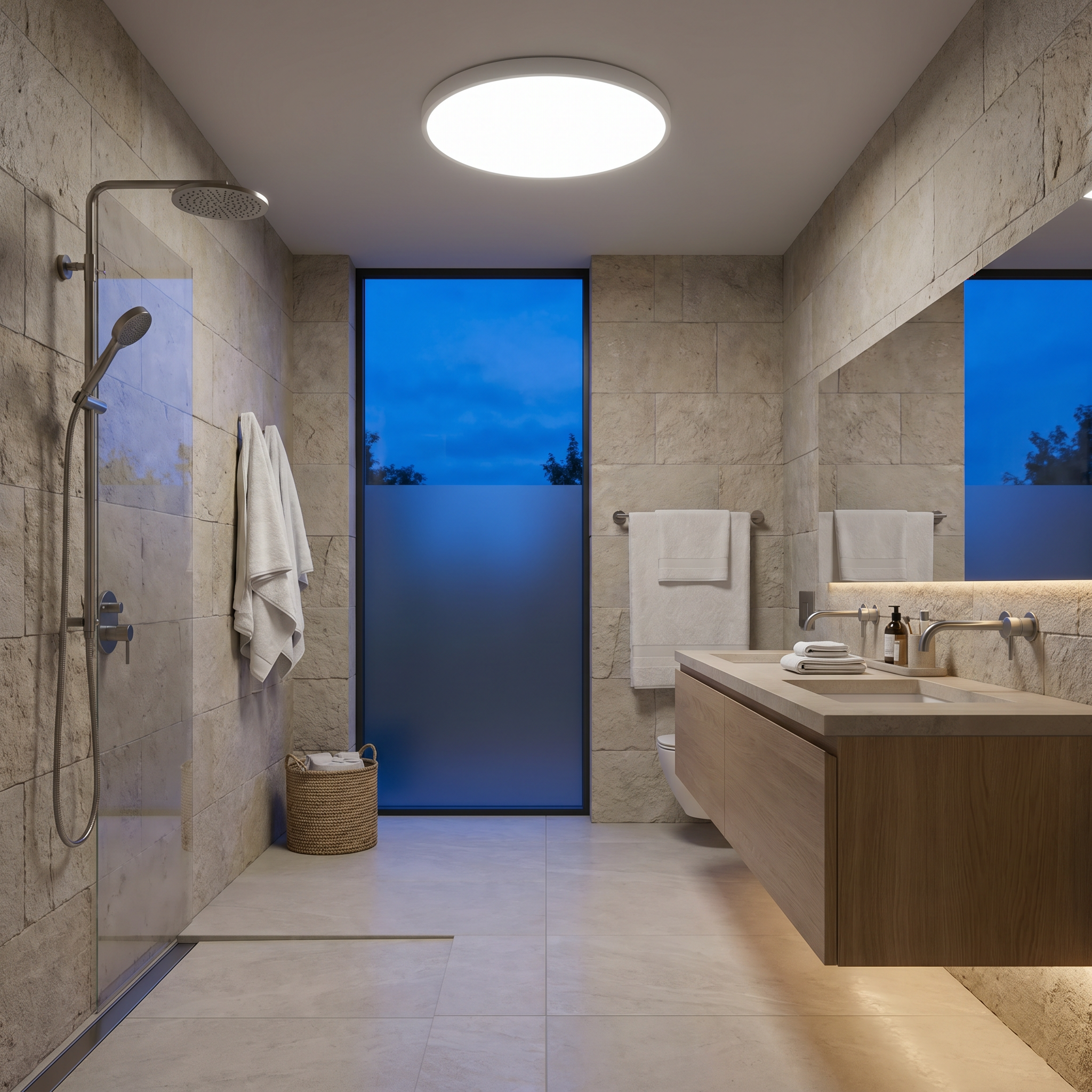 Halo IP54 LED Bathroom Ceiling Light