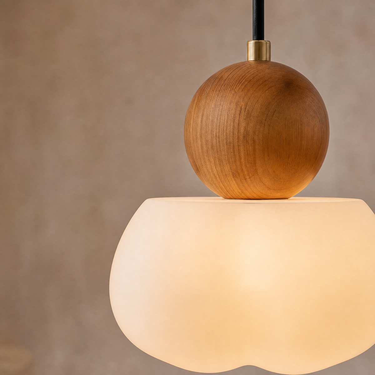 Soren Walnut Pendant Light