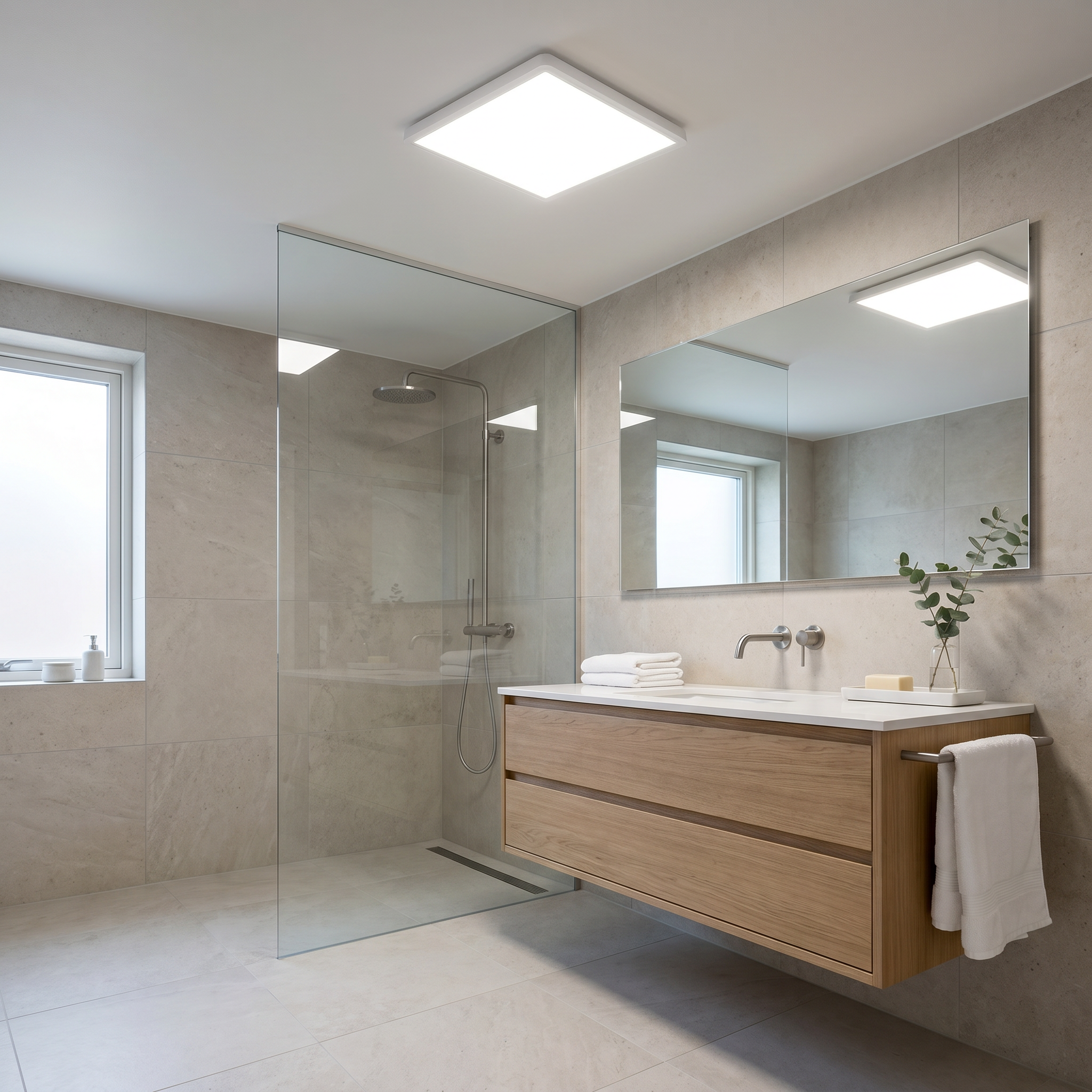 Prism IP54 LED Bathroom Ceiling Light