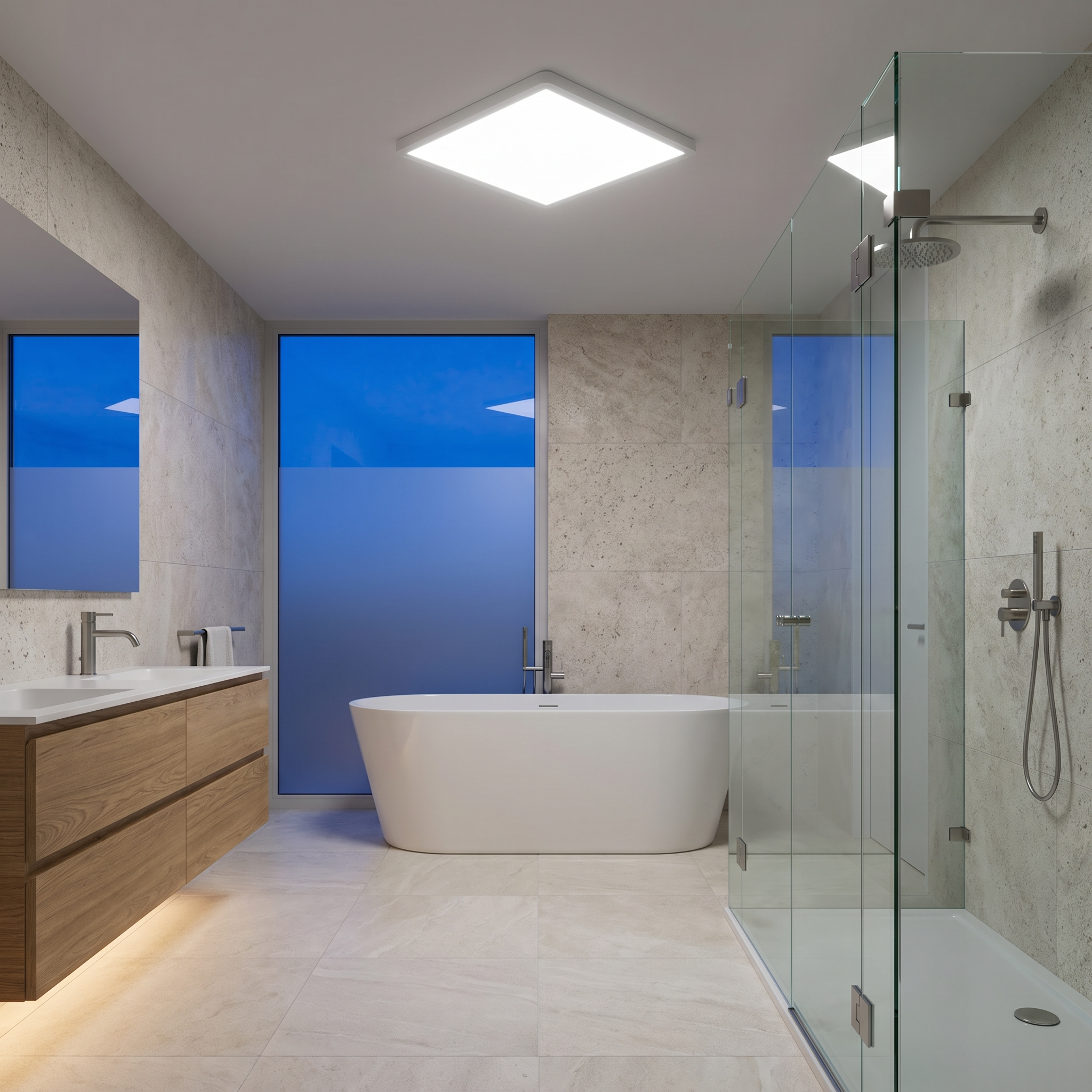 Prism IP54 LED Bathroom Ceiling Light
