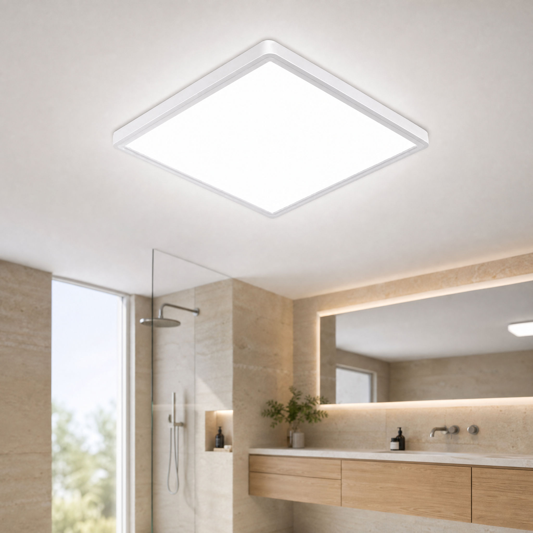 Prism IP54 LED Bathroom Ceiling Light